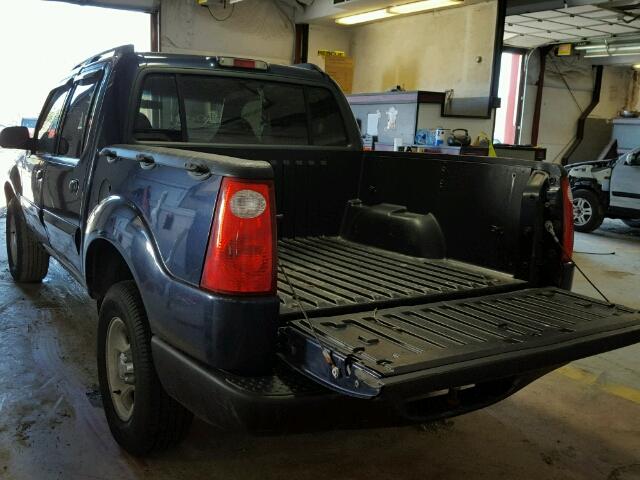 1FMZU77E72UC87785 - 2002 FORD EXPLORER S BLUE photo 3