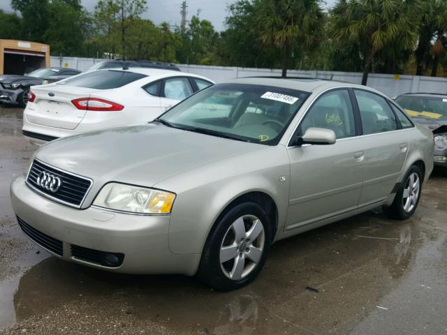 WAUJT64B93N035053 - 2003 AUDI A6 3 BEIGE photo 2