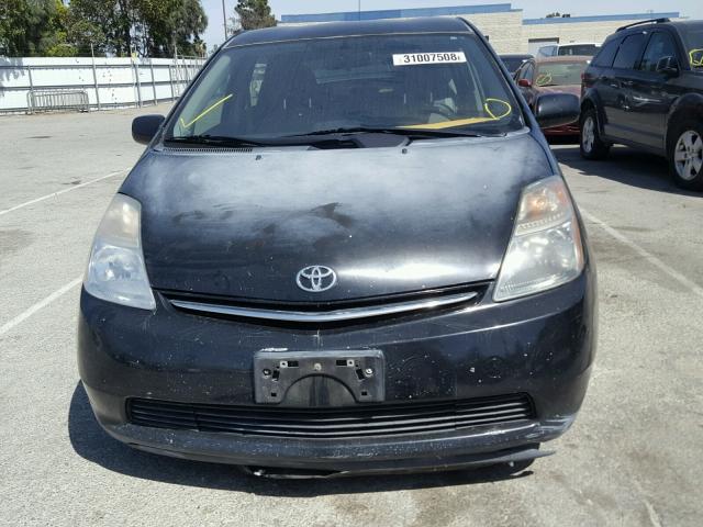 JTDKB20U663185857 - 2006 TOYOTA PRIUS BLACK photo 9