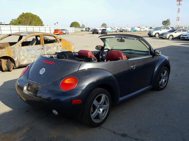 3VWCM31Y05M358143 - 2005 VOLKSWAGEN NEW BEETLE 灰色 照片 4