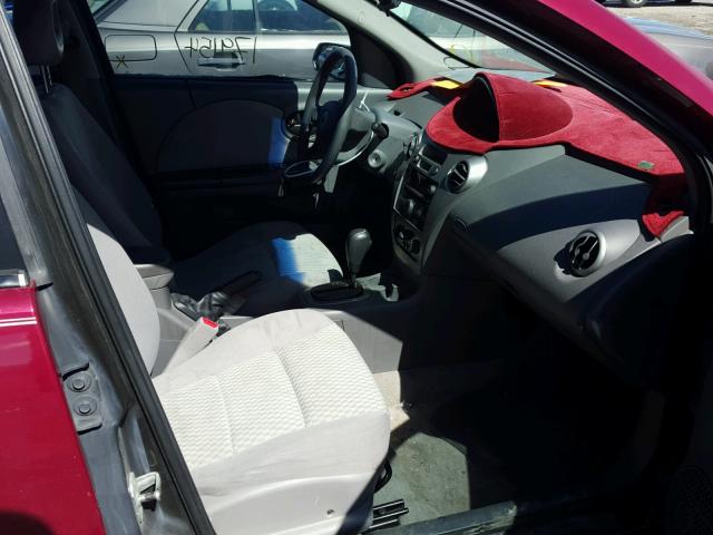 1G8AJ55FX7Z114020 - 2007 SATURN ION LEVEL მუქწითელი ფოტო 5