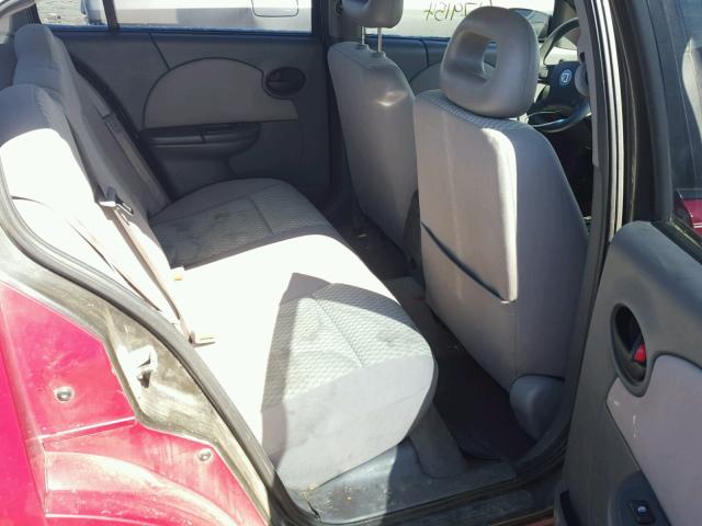 1G8AJ55FX7Z114020 - 2007 SATURN ION LEVEL მუქწითელი ფოტო 6