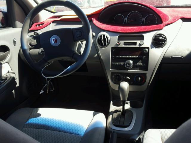1G8AJ55FX7Z114020 - 2007 SATURN ION LEVEL მუქწითელი ფოტო 9