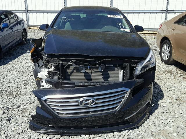 5NPE24AF2HH457434 - 2017 HYUNDAI SONATA SE BLACK photo 9