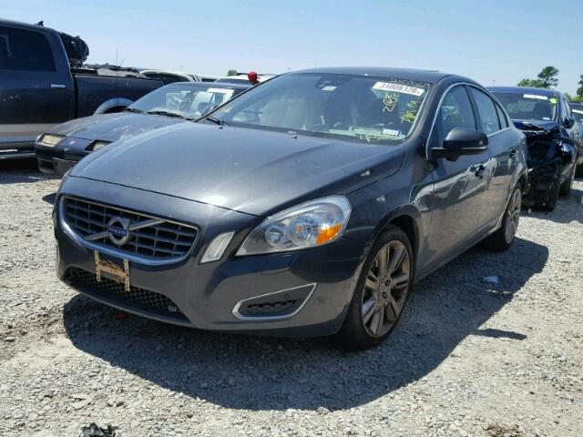 YV1622FS5C2094856 - 2012 VOLVO S60 T5 GRAY photo 2