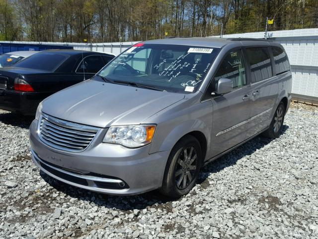 2C4RC1BG4ER159681 - 2014 CHRYSLER TOWN & COU GRAY photo 2