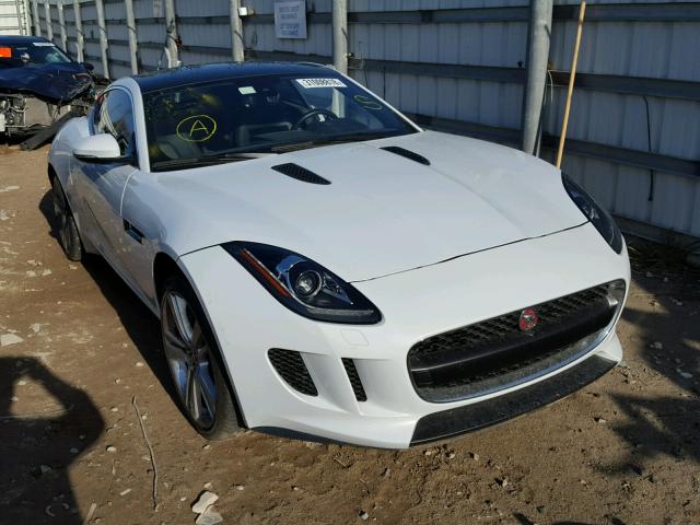 SAJWA6ATXG8K32928 - 2016 JAGUAR F-TYPE WHITE photo 1