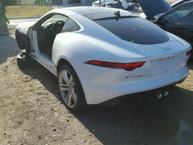 SAJWA6ATXG8K32928 - 2016 JAGUAR F-TYPE WHITE photo 3