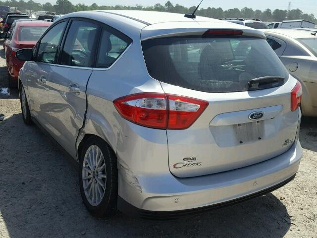 1FADP5BU3DL550085 - 2013 FORD C-MAX SEL SILVER photo 3