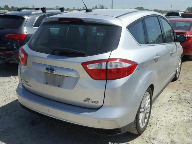 1FADP5BU3DL550085 - 2013 FORD C-MAX SEL SILVER photo 4