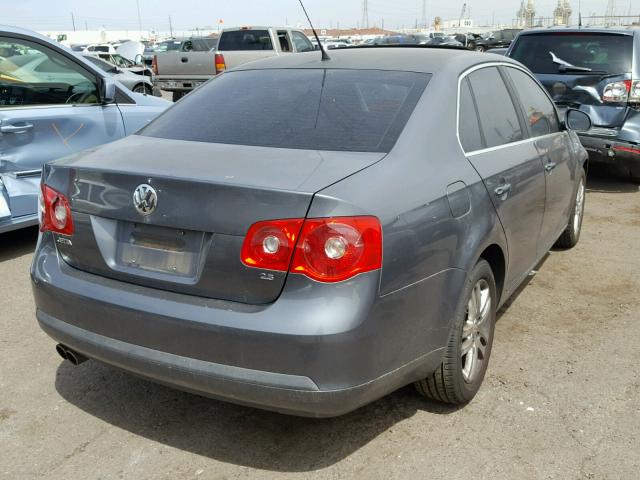 3VWEF71K07M190982 - 2007 VOLKSWAGEN JETTA WOLF GRAY photo 4