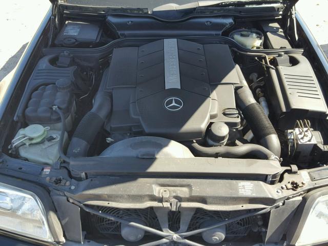 WDBFA68F1YF188778 - 2000 MERCEDES-BENZ SL 500 BLACK photo 7