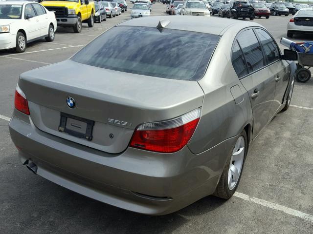 WBANA53555B857561 - 2005 BMW 525 I TAN photo 4