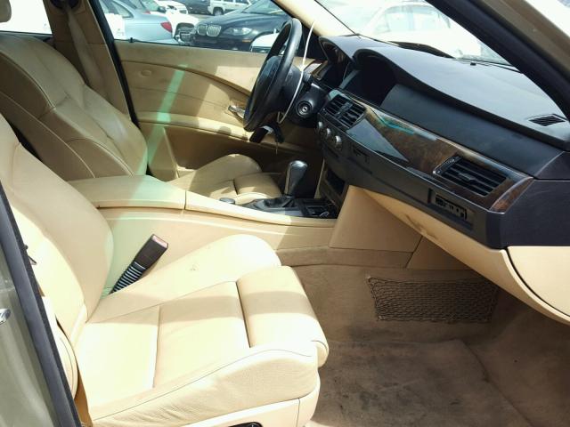 WBANA53555B857561 - 2005 BMW 525 I TAN photo 5