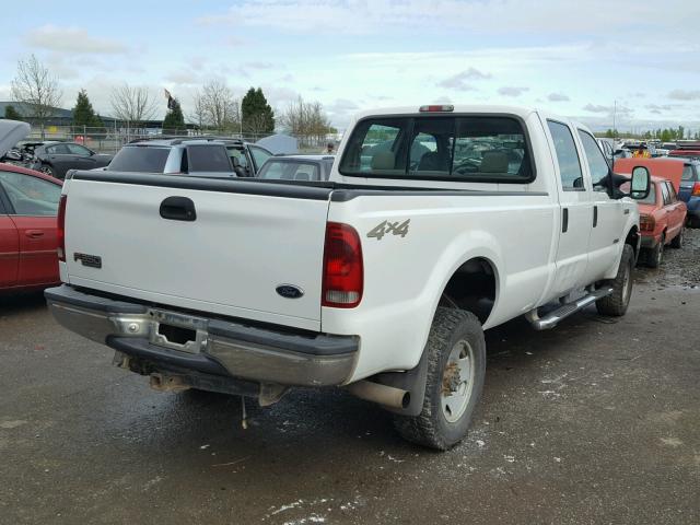 1FTSW31PX6EC66027 - 2006 FORD F350 SRW S WHITE photo 4