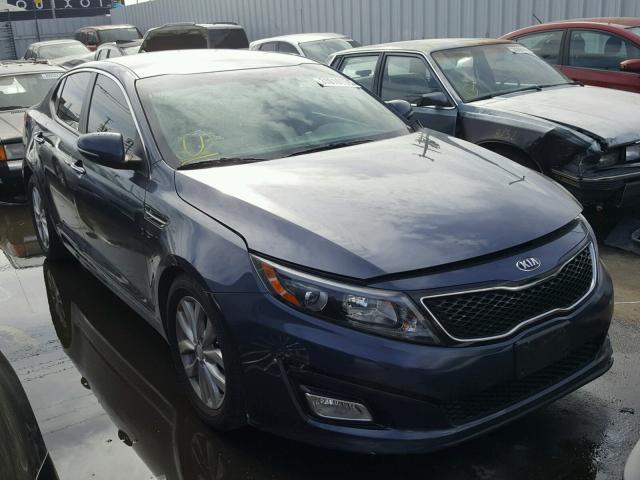 5XXGN4A71FG421073 - 2015 KIA OPTIMA EX BLUE photo 1