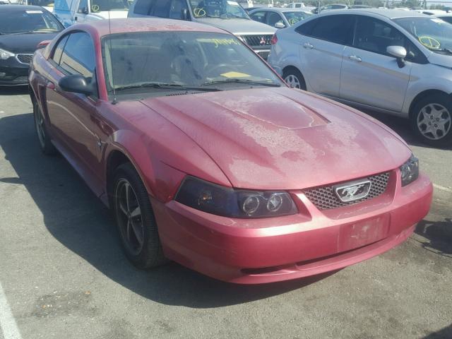 1FAFP40403F305554 - 2003 FORD MUSTANG RED photo 1