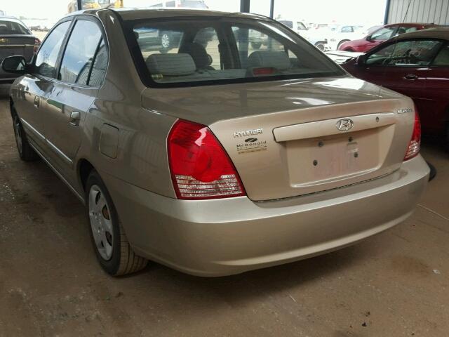 KMHDN46D76U373232 - 2006 HYUNDAI ELANTRA GL SILVER photo 3