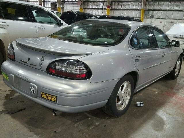 1G2WJ52K8WF243018 - 1998 PONTIAC GRAND PRIX SILVER photo 4