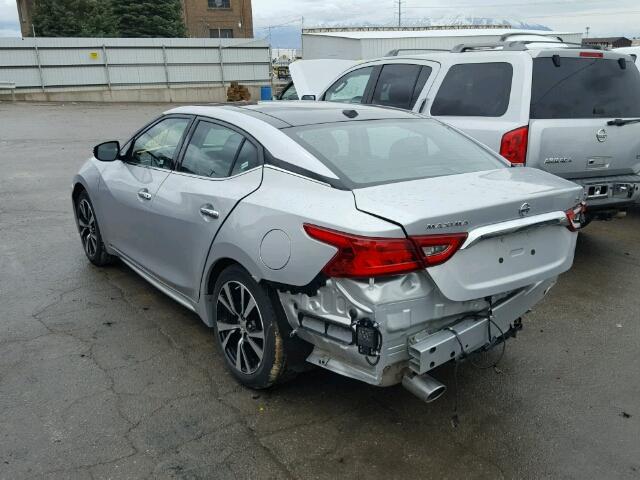 1N4AA6AP9JC367968 - 2018 NISSAN MAXIMA 3.5 SILVER photo 3