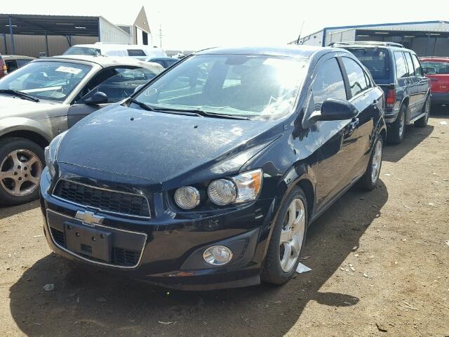 1G1JE5SH8C4175320 - 2012 CHEVROLET SONIC LTZ BLACK photo 2