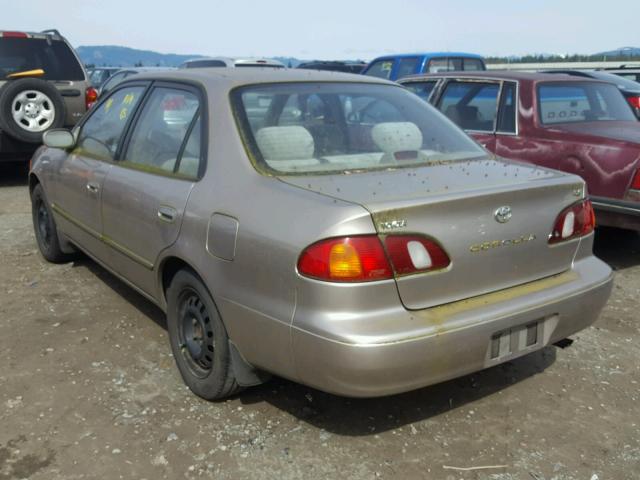 1NXBR18E9WZ007742 - 1998 TOYOTA COROLLA VE BEIGE photo 3