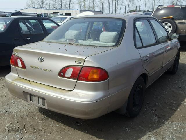 1NXBR18E9WZ007742 - 1998 TOYOTA COROLLA VE BEIGE photo 4