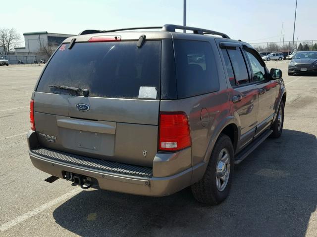 1FMDU75W92UD48947 - 2002 FORD EXPLORER L TAN photo 4