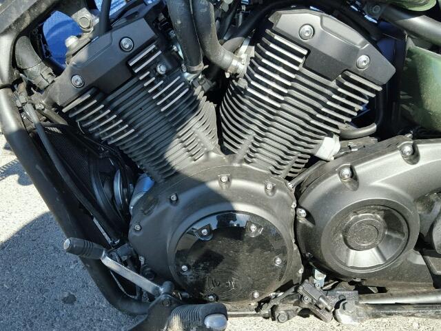 JYAVP33E5FA012184 - 2015 YAMAHA XVS1300 CU GREEN photo 9