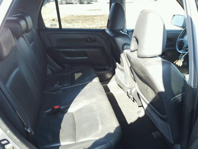 JHLRD78966C046305 - 2006 HONDA CR-V SE GRAY photo 6