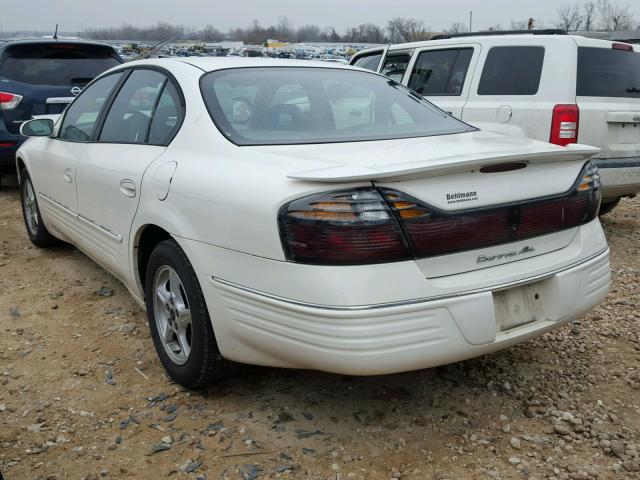 1G2HX54K614193860 - 2001 PONTIAC BONNEVILLE WHITE photo 3