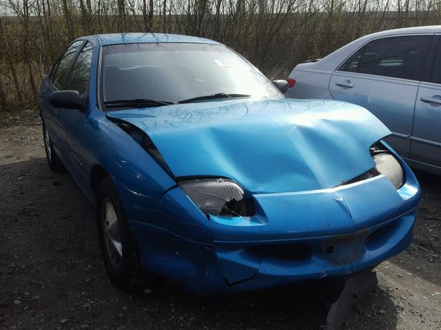 1G2JB524XX7569763 - 1999 PONTIAC SUNFIRE SE TEAL photo 1