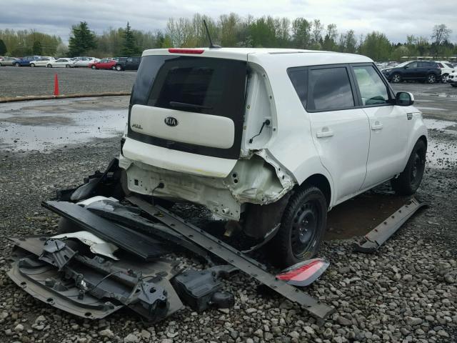 KNDJP3A52G7324984 - 2016 KIA SOUL + WHITE photo 4