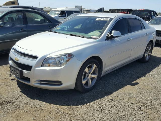 1G1ZC5EU8CF245582 - 2012 CHEVROLET MALIBU 1LT 银色 照片 2