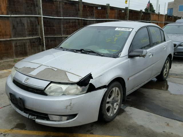 1G8AL52F04Z102517 - 2004 SATURN ION LEVEL SILVER photo 2