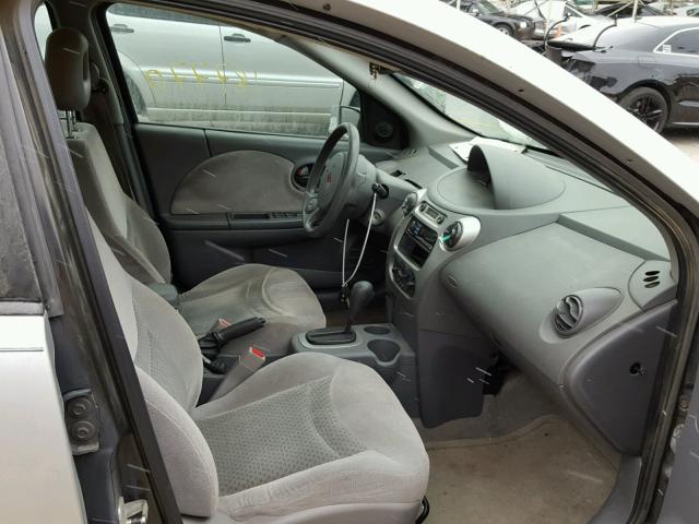 1G8AL52F04Z102517 - 2004 SATURN ION LEVEL SILVER photo 5
