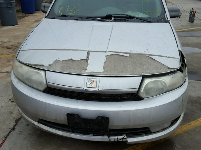 1G8AL52F04Z102517 - 2004 SATURN ION LEVEL SILVER photo 9