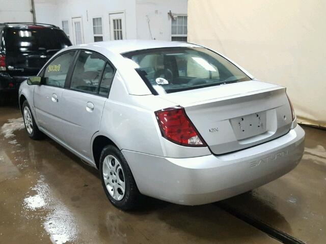 1G8AJ54F64Z174079 - 2004 SATURN ION LEVEL SILVER photo 3