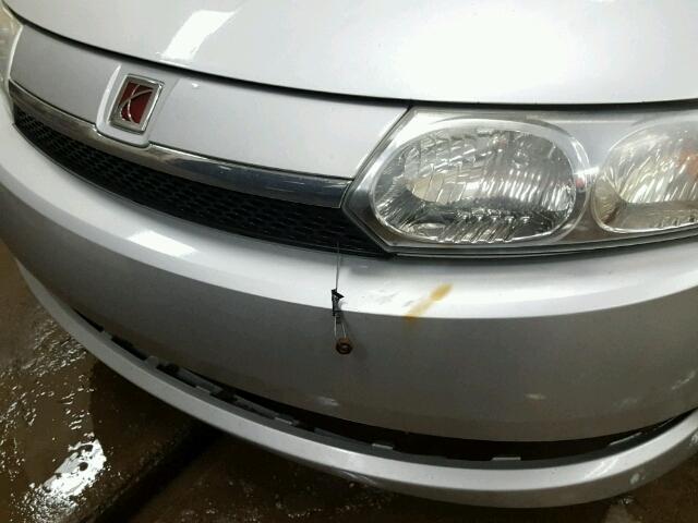 1G8AJ54F64Z174079 - 2004 SATURN ION LEVEL SILVER photo 9