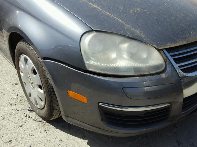 3VWPG71K96M790341 - 2006 VOLKSWAGEN JETTA VALU SILVER photo 9