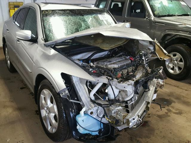 5J6TF2H53AL004206 - 2010 HONDA ACCORD CRO SILVER photo 1