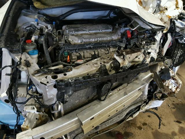 5J6TF2H53AL004206 - 2010 HONDA ACCORD CRO SILVER photo 7