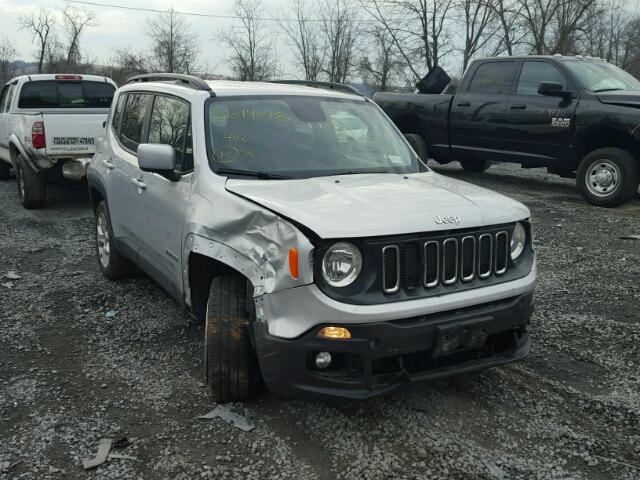 ZACCJBBB4HPF06246 - 2017 JEEP RENEGADE L SILVER photo 1