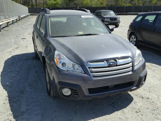 4S4BRBAC4E3235991 - 2014 SUBARU OUTBACK 2. BLUE photo 1