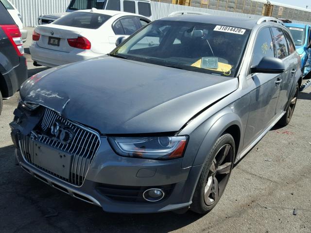 WA1UFAFL4DA164434 - 2013 AUDI A4 ALLROAD GRAY photo 2