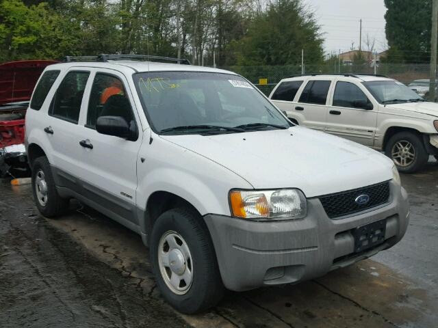 1FMYU01141KE57247 - 2001 FORD ESCAPE XLS WHITE photo 1