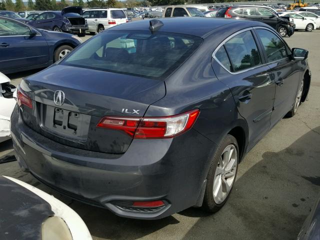 19UDE2F32GA022846 - 2016 ACURA ILX BASE GRAY photo 4