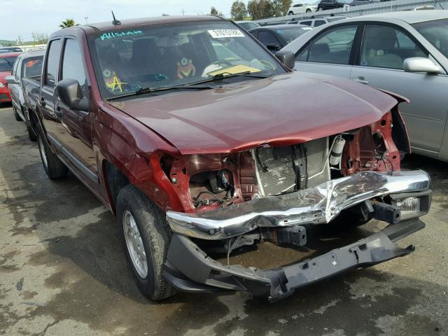 1GCCS339588195609 - 2008 CHEVROLET COLORADO L BURGUNDY photo 1