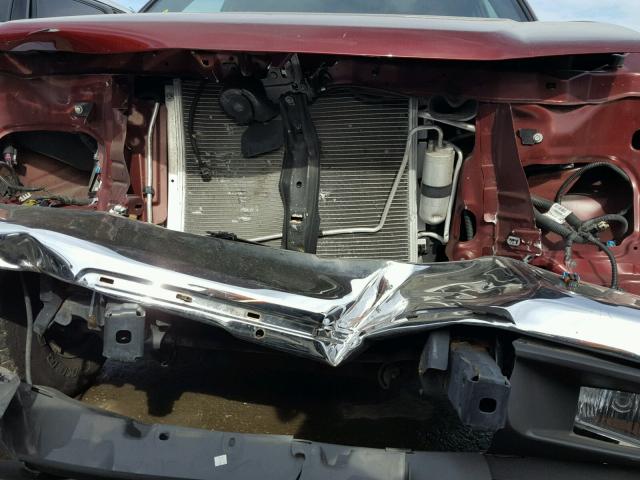 1GCCS339588195609 - 2008 CHEVROLET COLORADO L BURGUNDY photo 9