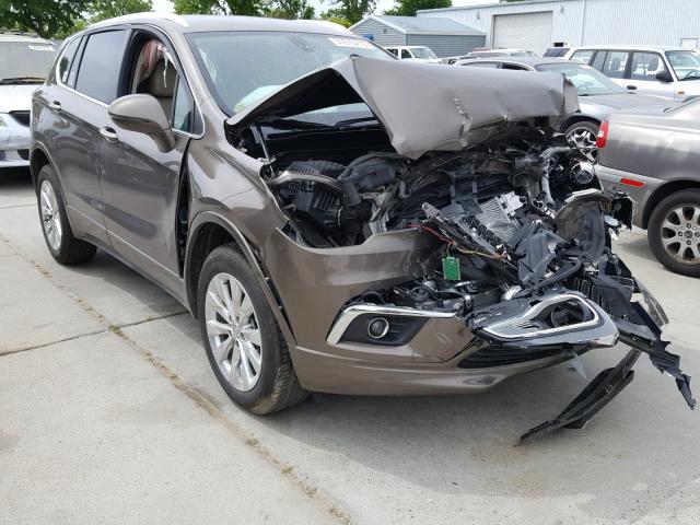 LRBFXDSA6HD075064 - 2017 BUICK ENVISION E BEIGE photo 1